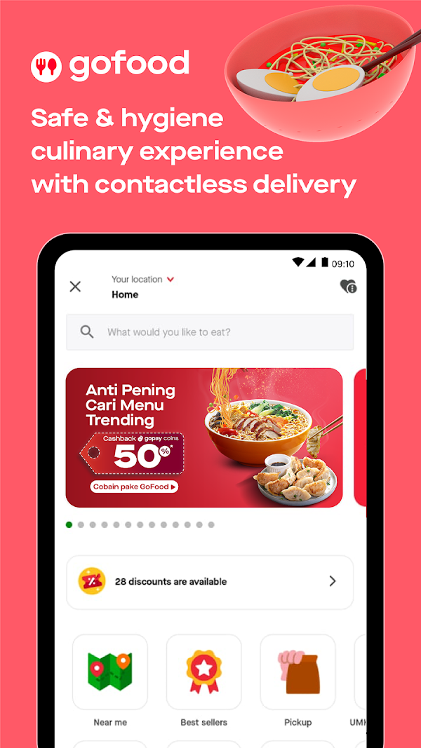 Gojek - Food & Transportation