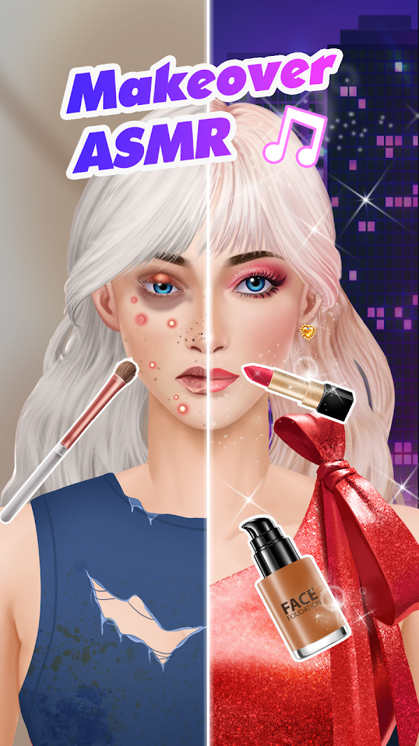 ASMR Makeover: Makeup Games