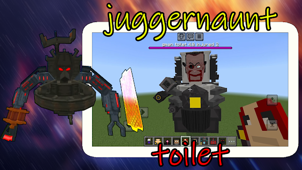 Juggernaut toilet mod MCPE