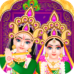 Lord Radha Krishna Live Temple