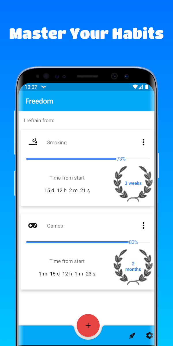 Freedom - Bad Habit Tracker