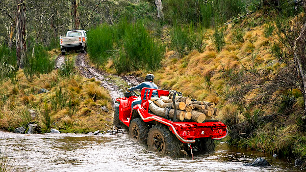 Heavy ATV Quad Bike Cargo Game