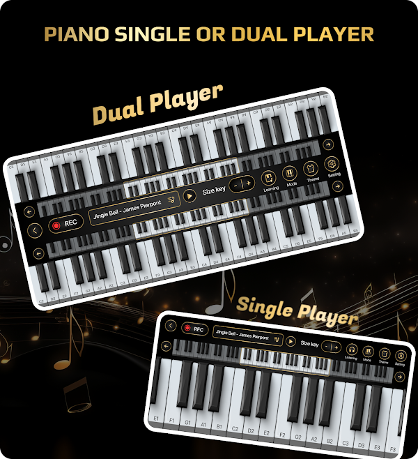 Learn Piano: Real Keyboard