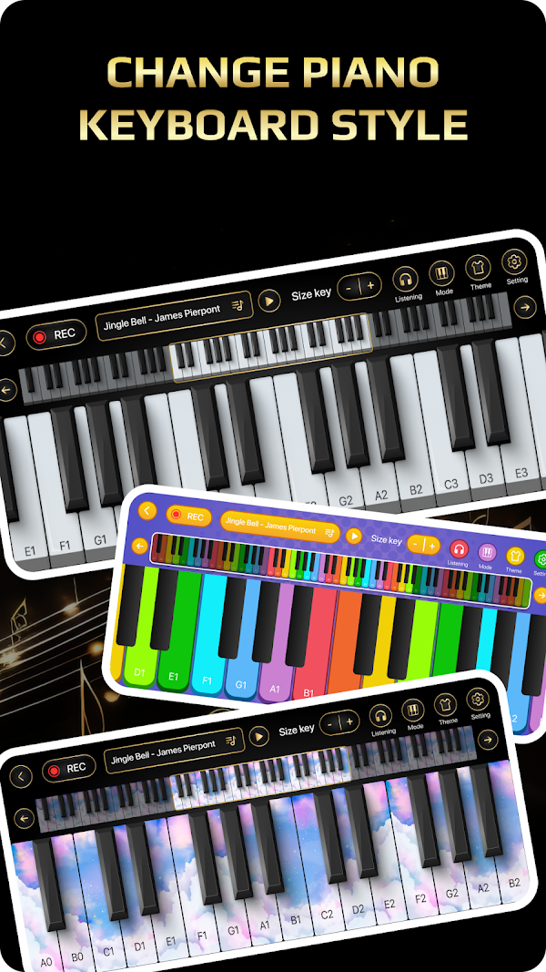 Learn Piano: Real Keyboard