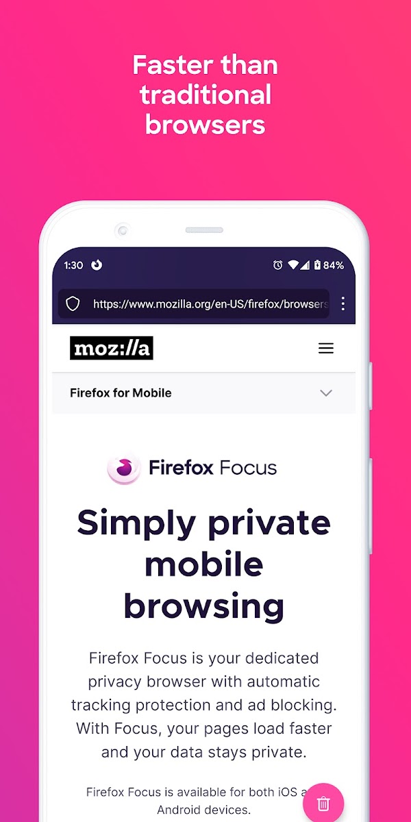 Firefox Focus: No Fuss Browser