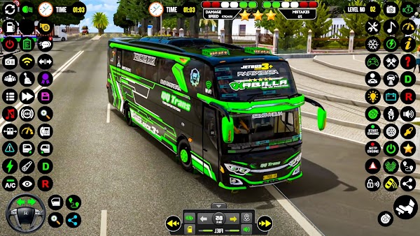 Public Coach Bus Driving Game