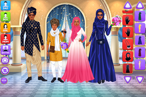 Superstar Family Dress Up Game