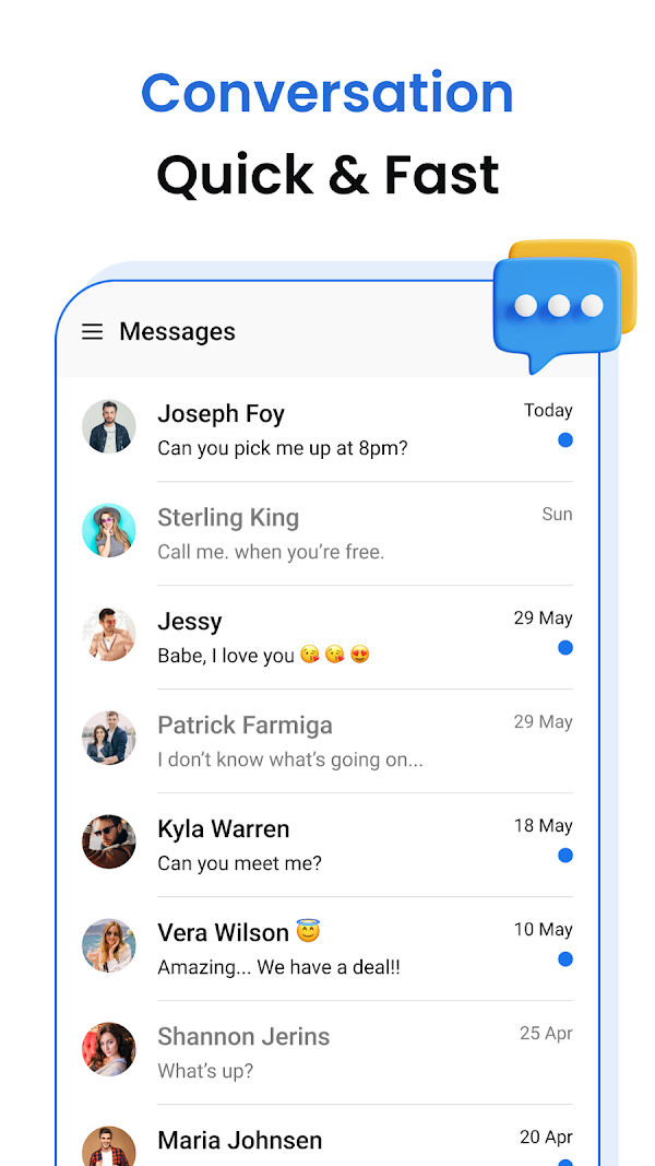 Messages - SMS Text Messenger