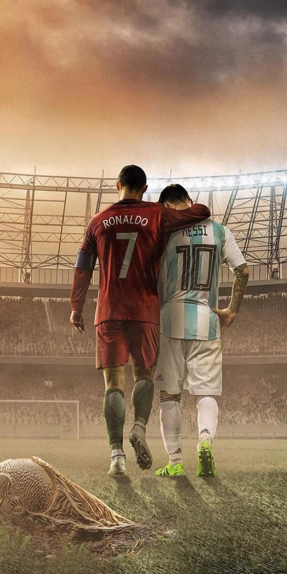 Ronaldo Messi Wallpaper