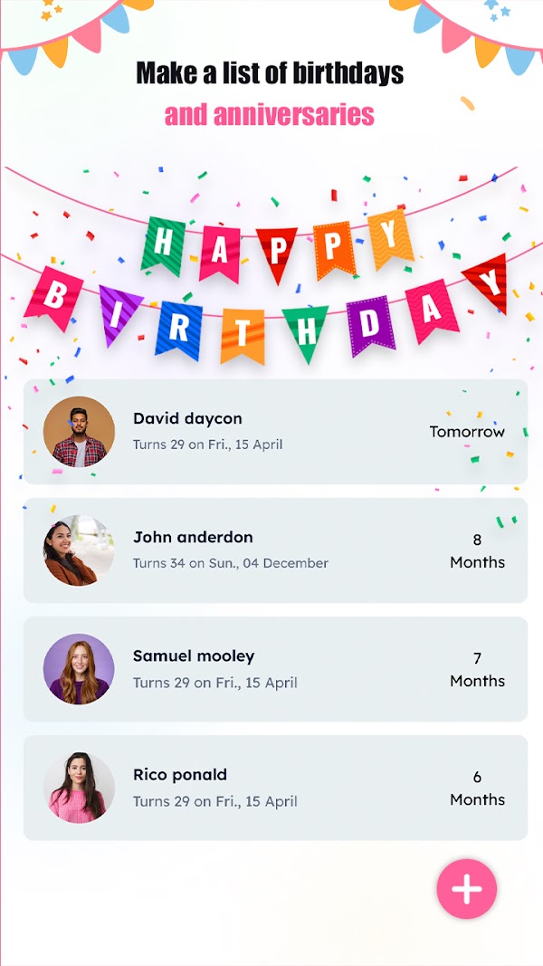 Birthday Wishes, Messages