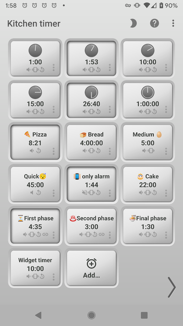 Kitchen Multi-Timer