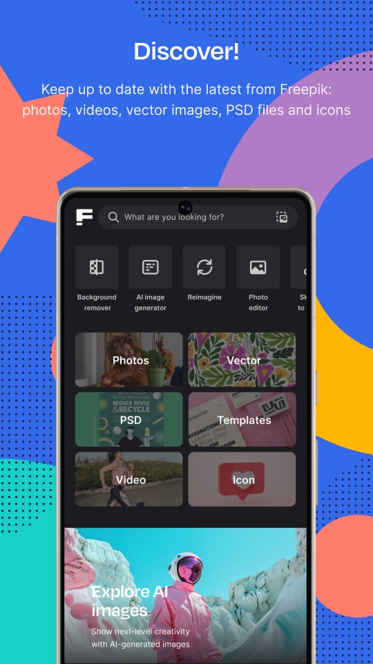 Freepik: Design & edit with AI