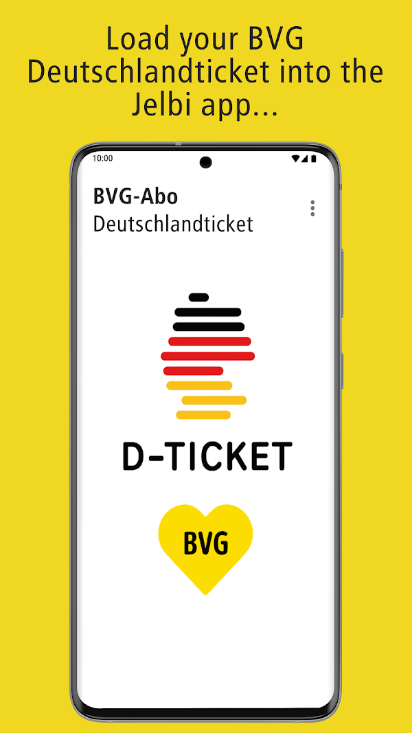 BVG Jelbi: Mobility in Berlin