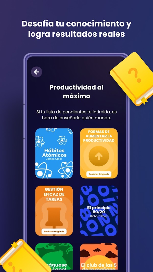 Bookster: Libros en 15 Minutos