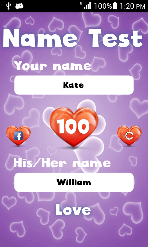 Name Love Test - Prank App