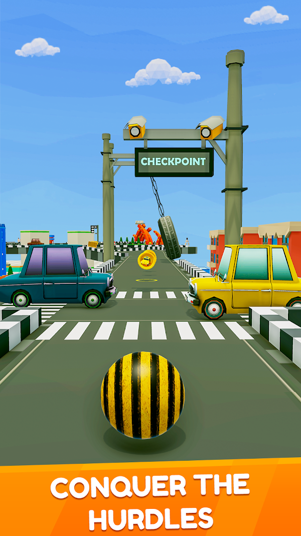 City Ball Run Game: Ball Games