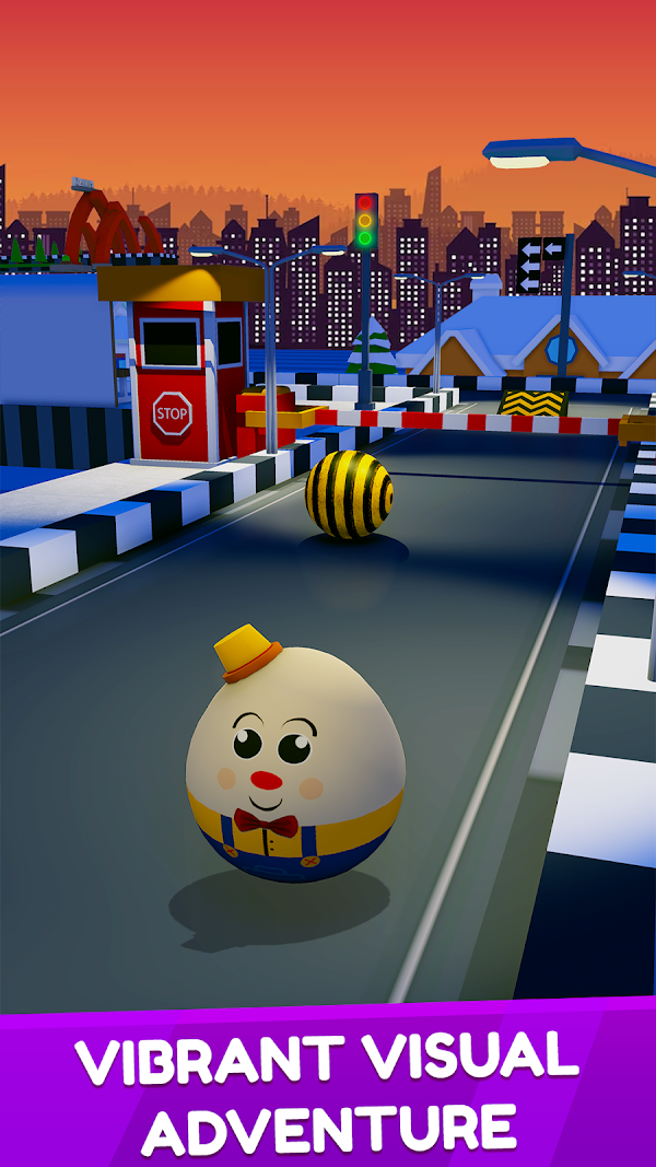 City Ball Run Game: Ball Games