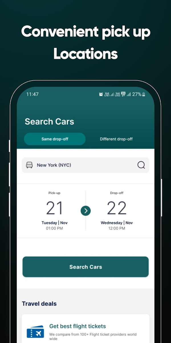 Rental Cars App