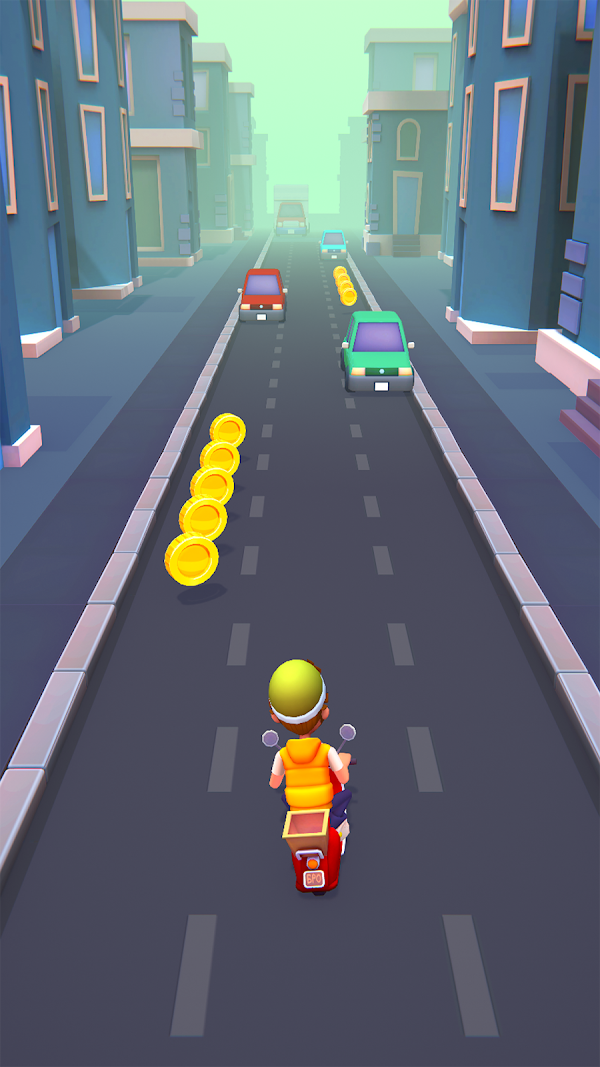 Paper Boy Race: Running game