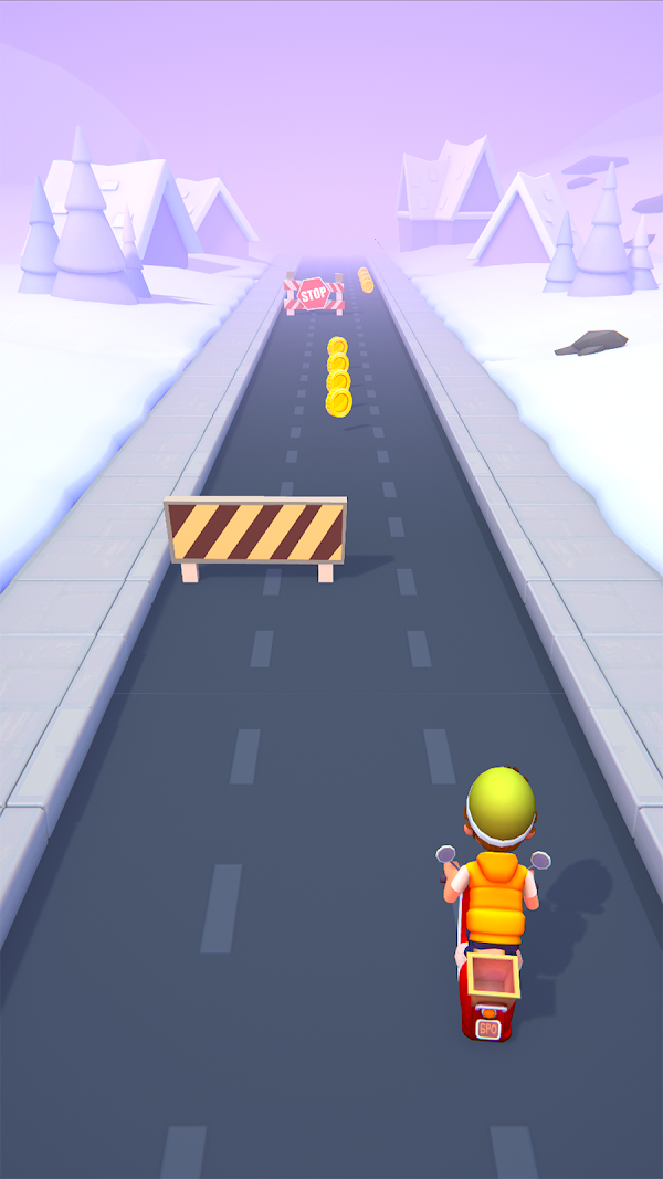 Paper Boy Race: Running game