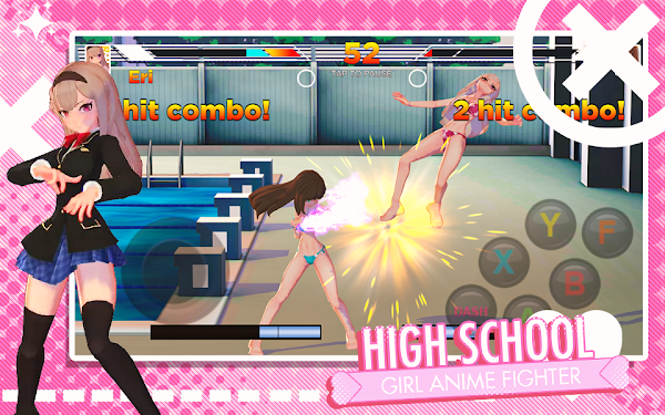 High School Girl Anime Fighter