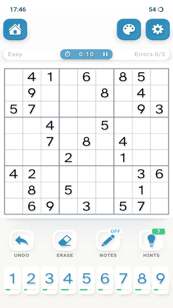 Sudoku Classic Puzzle Game