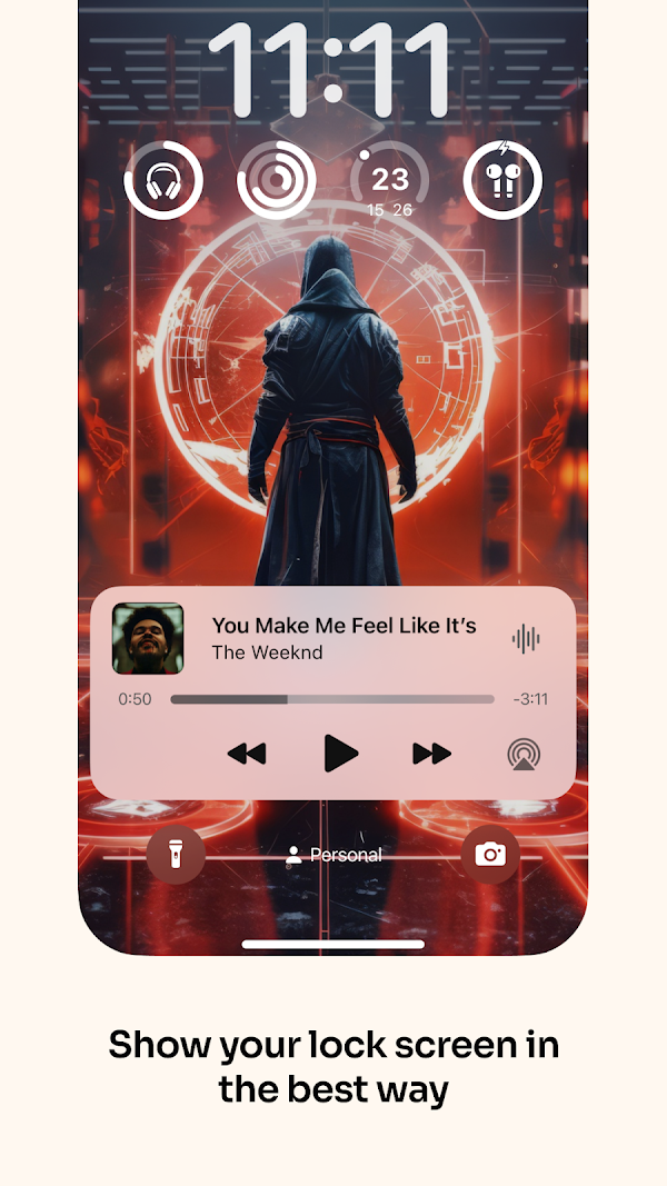 Lock Screen, Widgets - YoLock