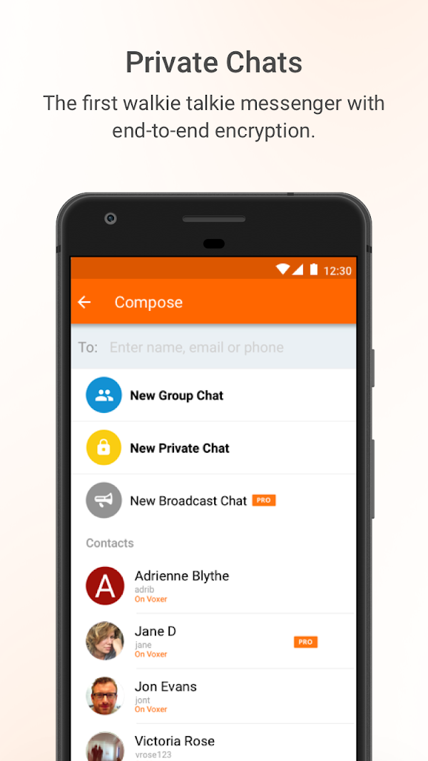 Voxer Walkie Talkie Messenger