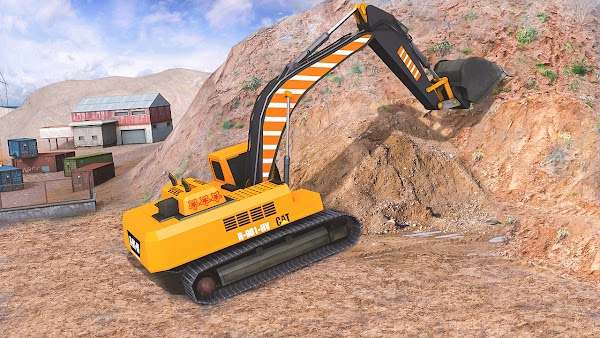 Excavator Crane Driving Sim