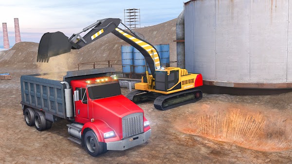 Excavator Crane Driving Sim