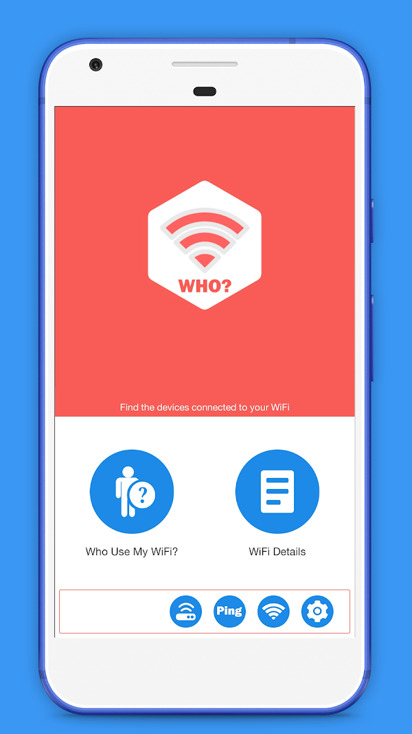Who uses My WiFi: WiFi scanner