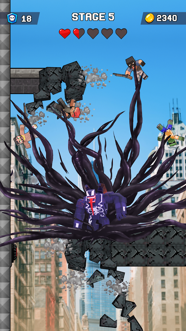 Symbiote Shooting Puzzle