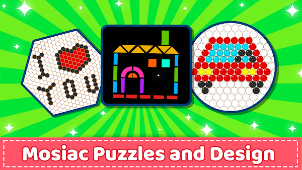 Mosaic Puzzles Art Game Kids