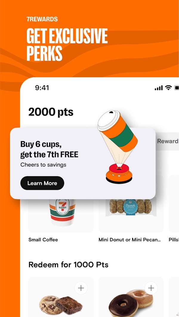 7-Eleven: Rewards & Shopping