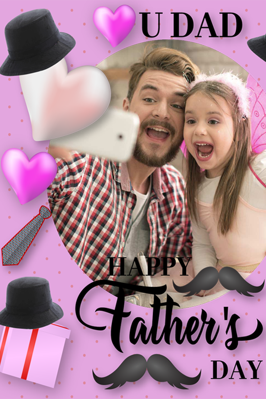 Father's day photo frame 2024