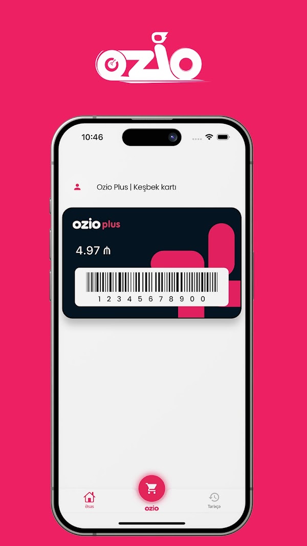 Ozio Online market, Bonus card