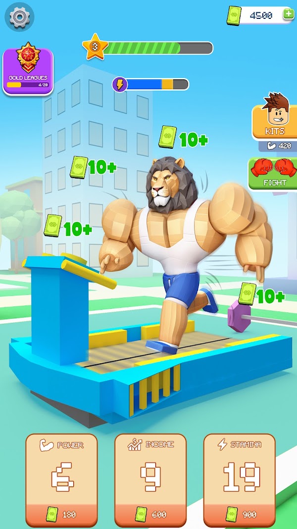 Idle Gym Tycoon: Slap & Run