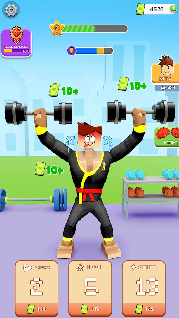 Idle Gym Tycoon: Slap & Run