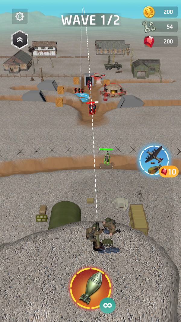 Mortar Squad - Artillery Game