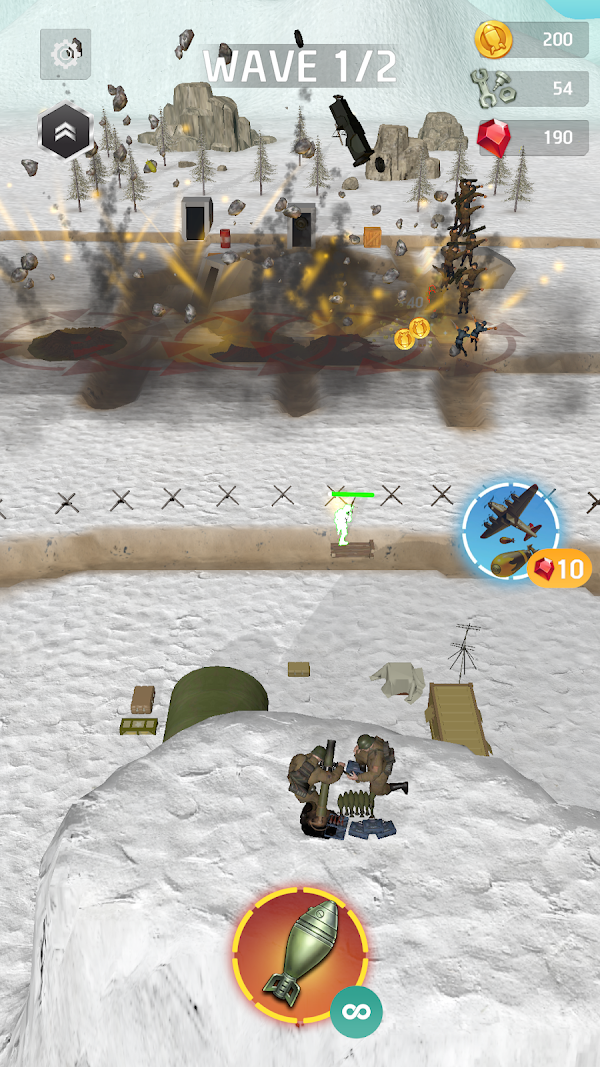 Mortar Squad - Artillery Game