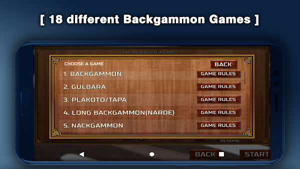 Backgammon Games +18