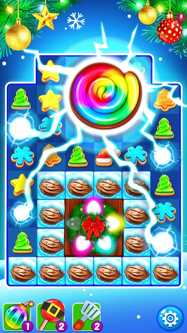 Christmas Cookie: Match 3 Game