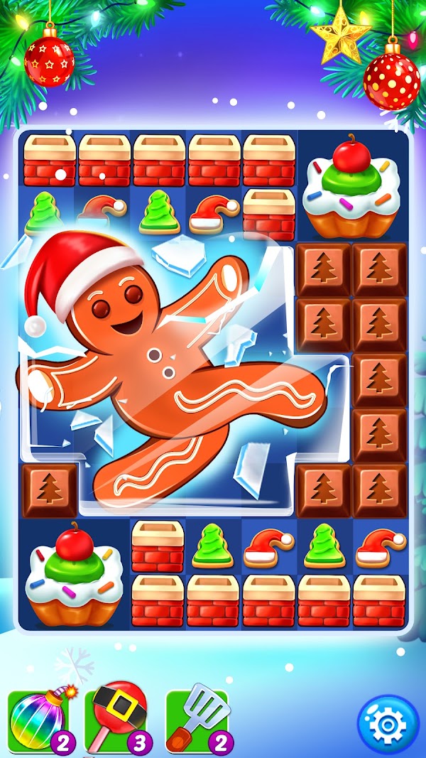 Christmas Cookie: Match 3 Game