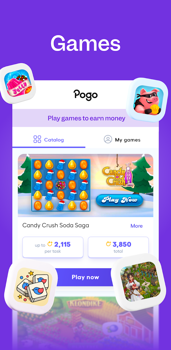 Pogo: Earn Cash & Rewards