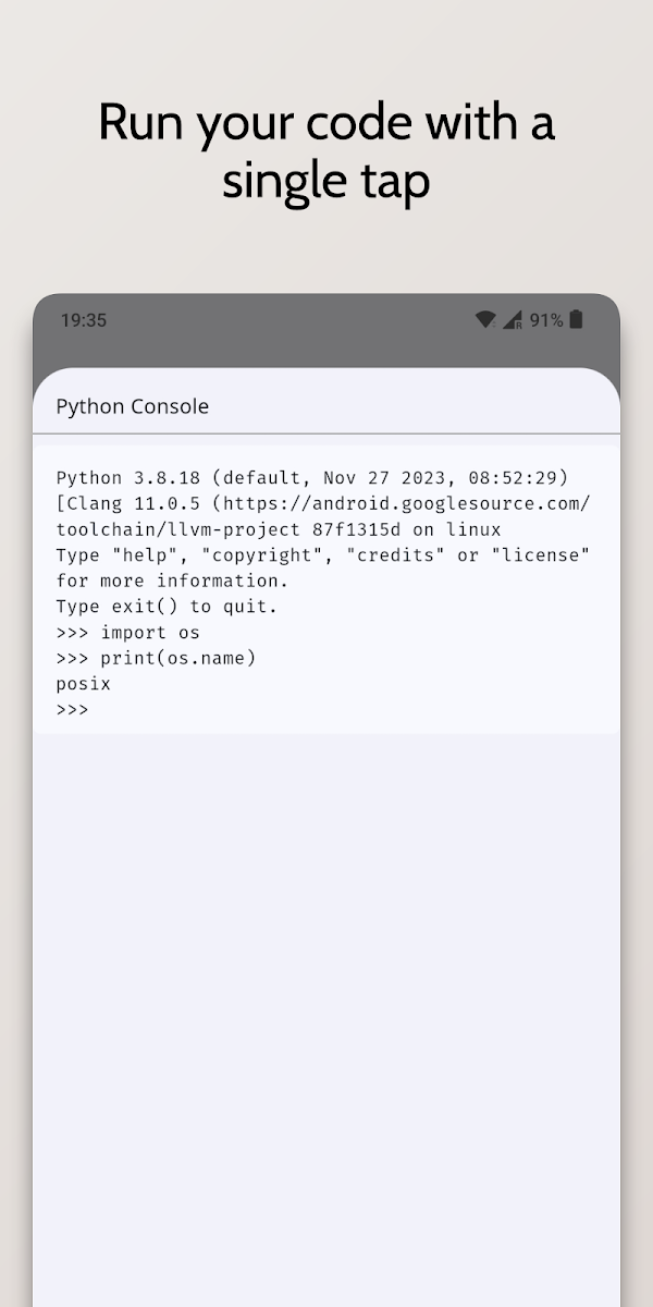 Python Code-Pad - Compiler&IDE