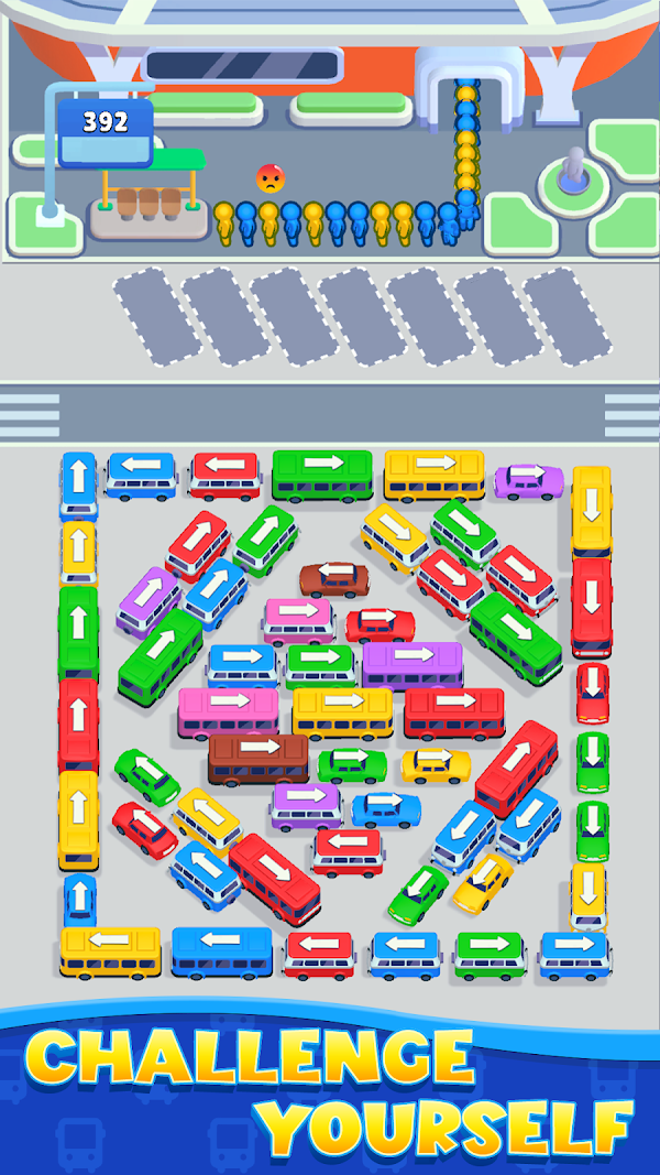 Bus Sort: Car Parking jam