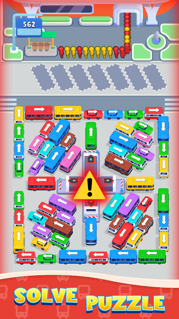 Bus Sort: Car Parking jam