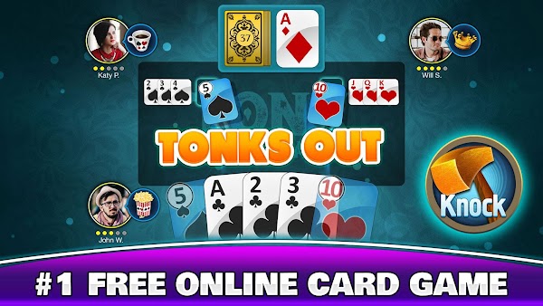 Tonk: Tunk Rummy Card Game