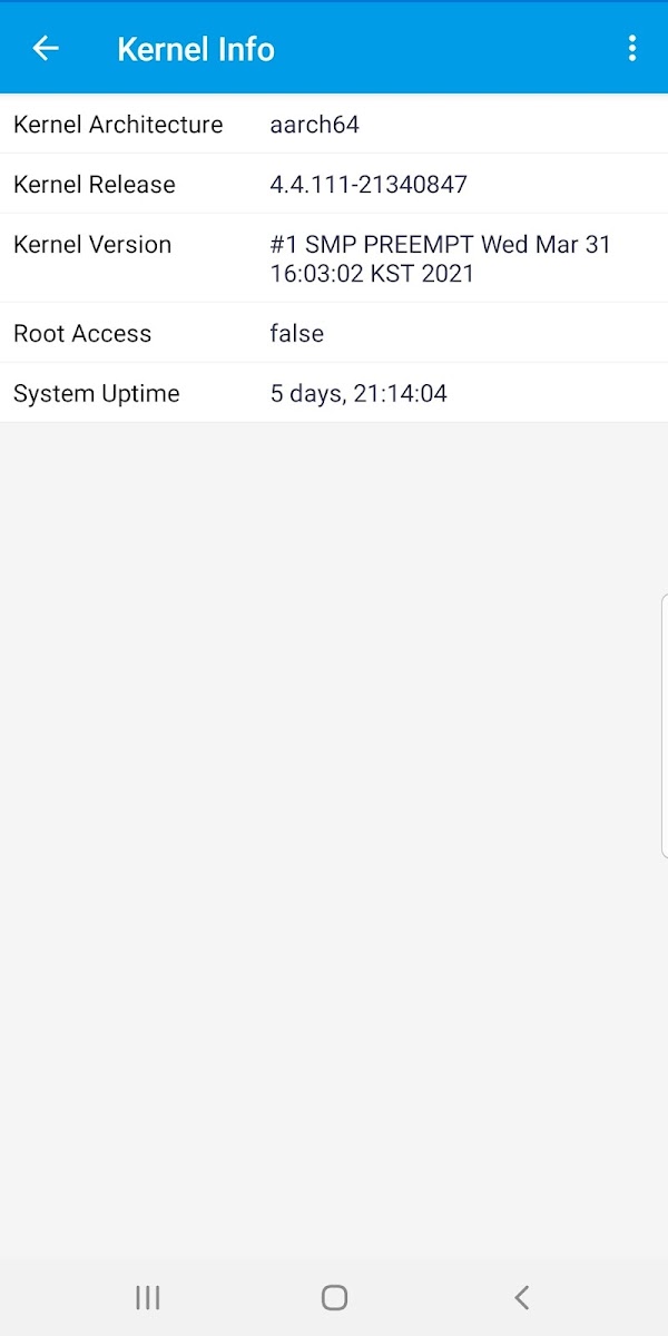 Android System Info