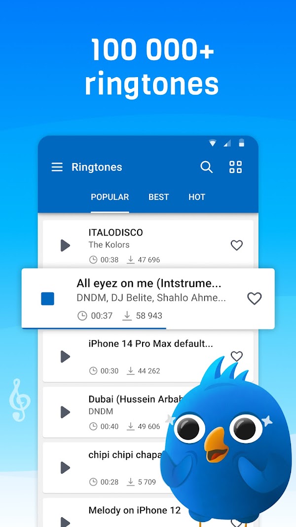 Music Ringtones & Alarm Sounds